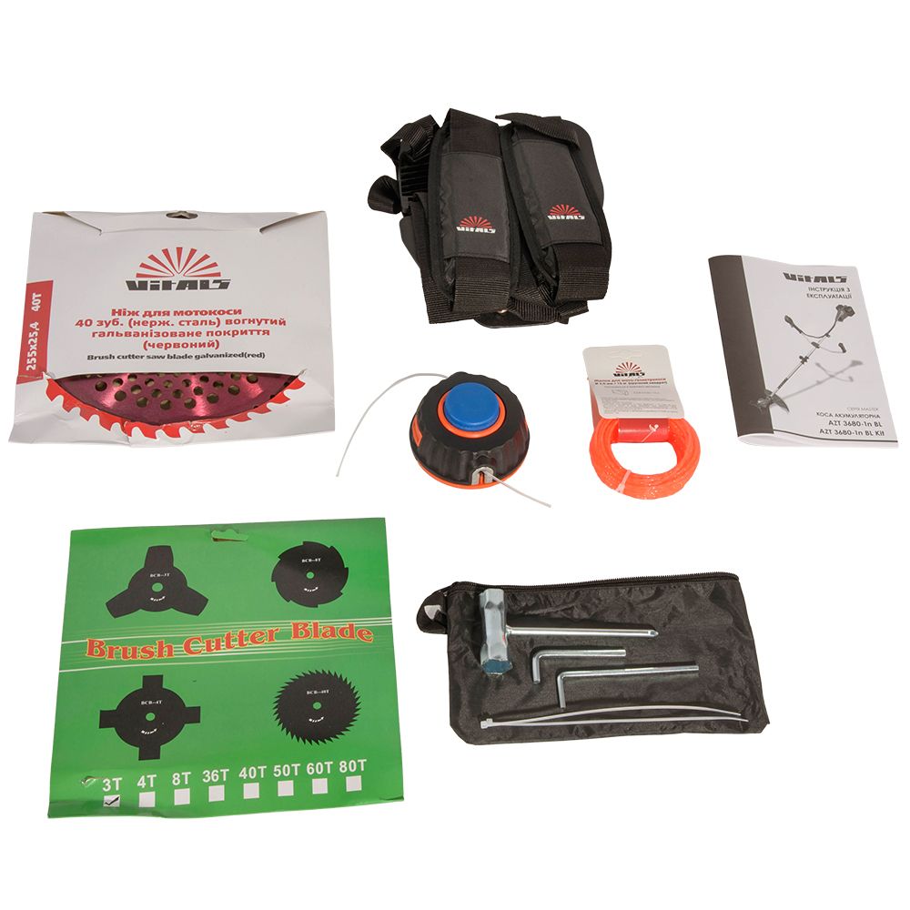 Коса акумуляторна Vitals Master AZT 3680-1n BL