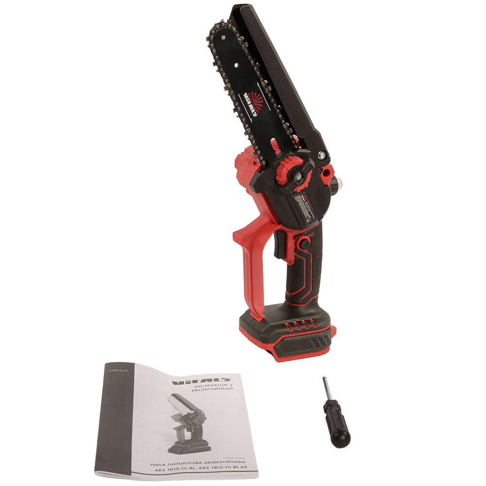 Пила ланцюгова акумуляторна Vitals AKZ 1815-1n BL