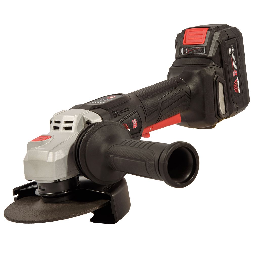 Шліфмашина кутова акумуляторна Vitals Professional ALs 18125v BS Kit SmartLine+