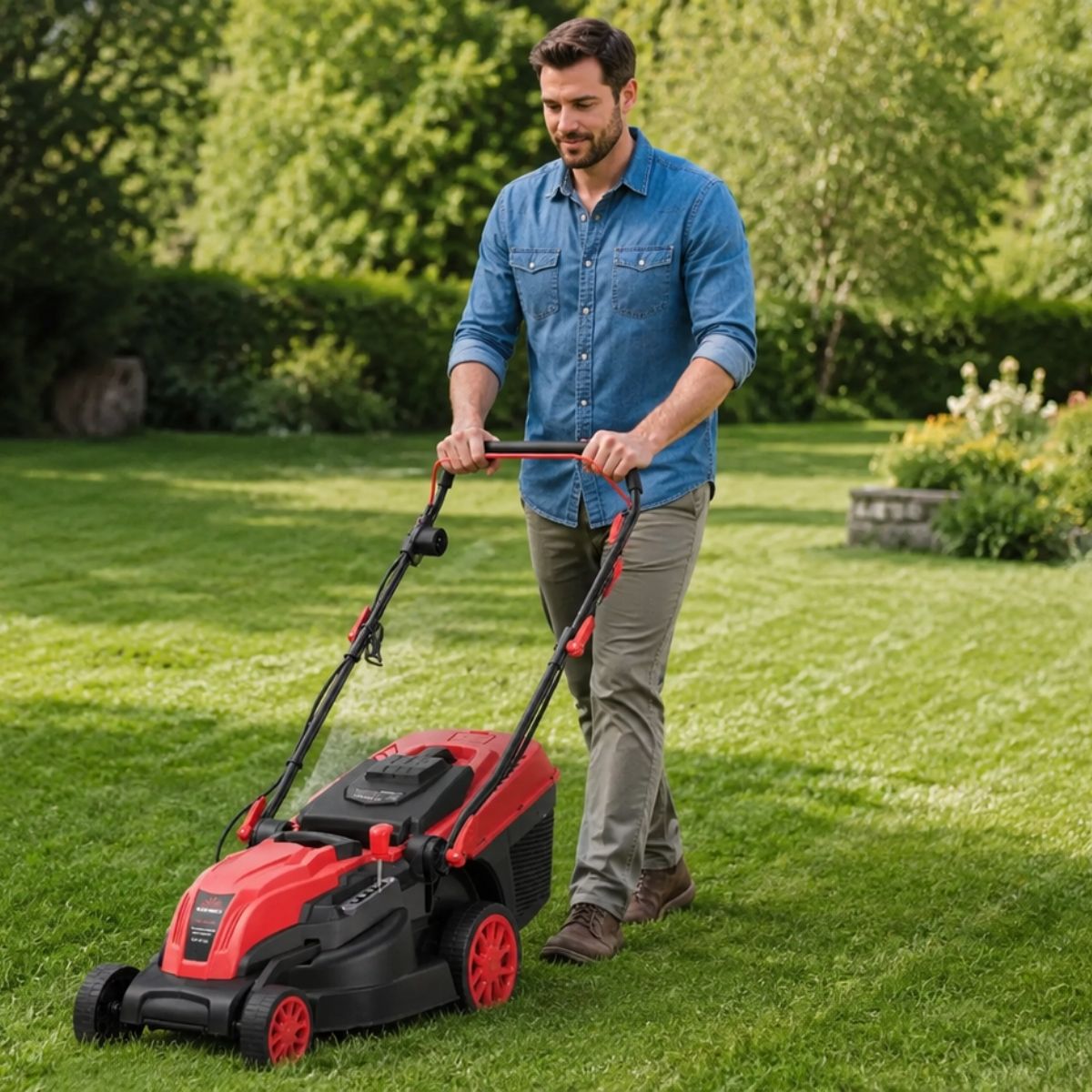 Газонокосарка електрична Vitals Master EZP 4218j
