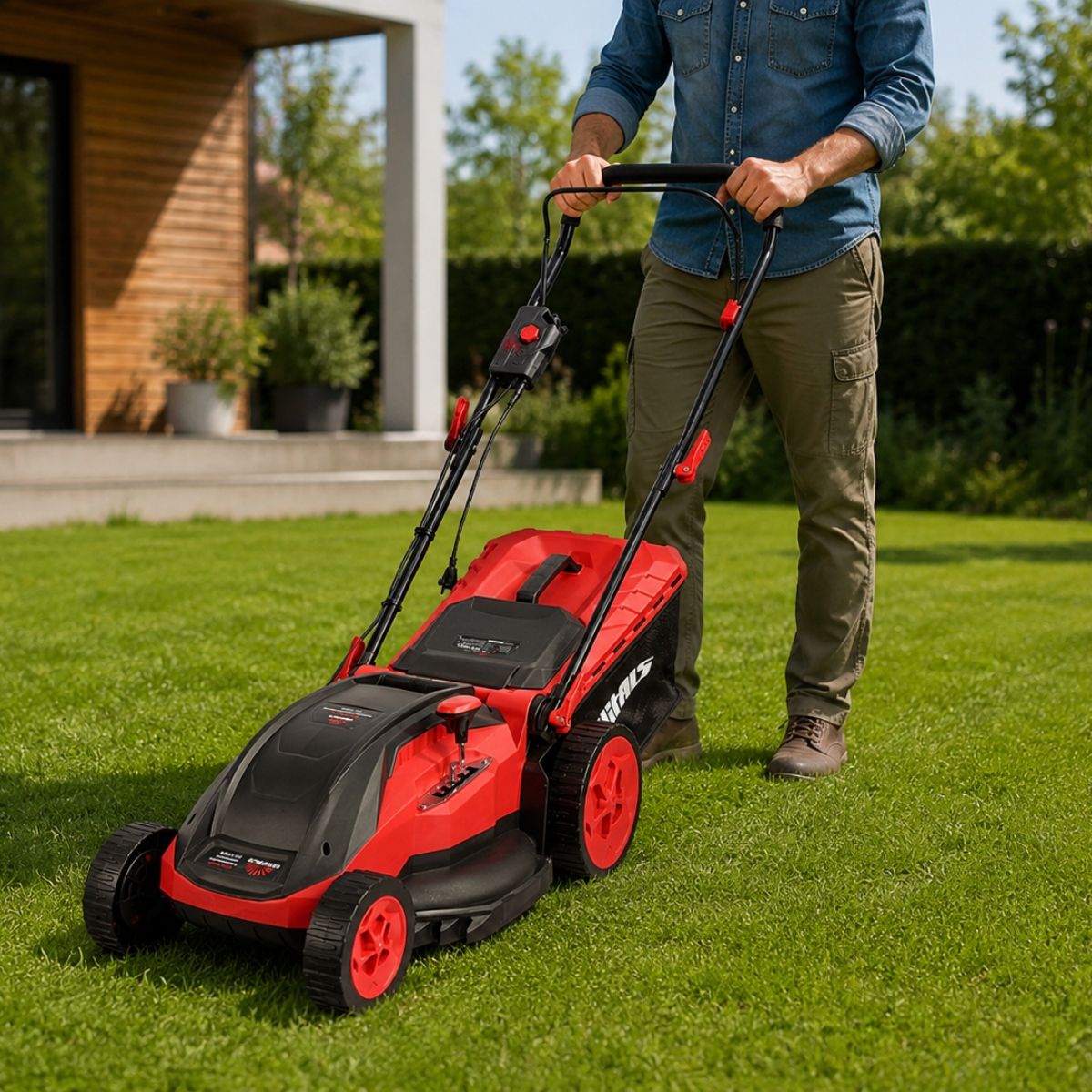 Газонокосарка електрична Vitals Master EZP 4318jb
