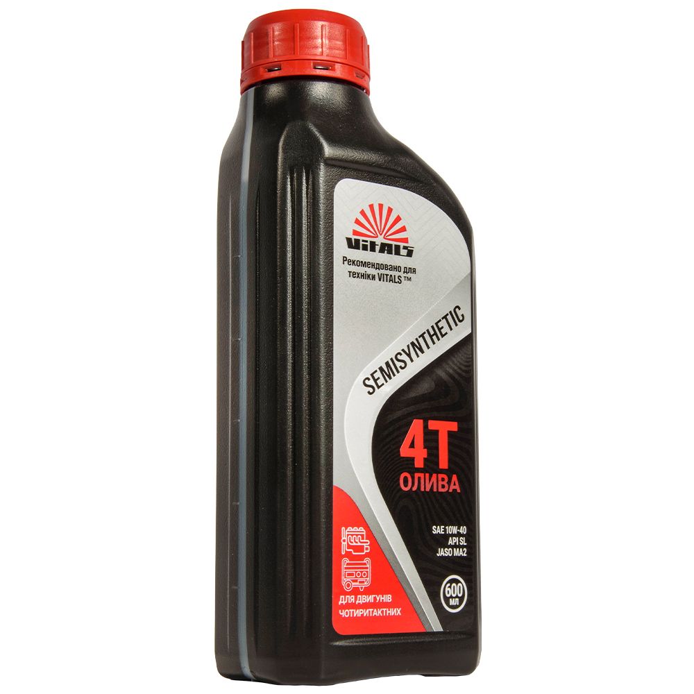 Мастило для чотиритактних двигунів Vitals Semisynthetic API SL/CF, 0,6л