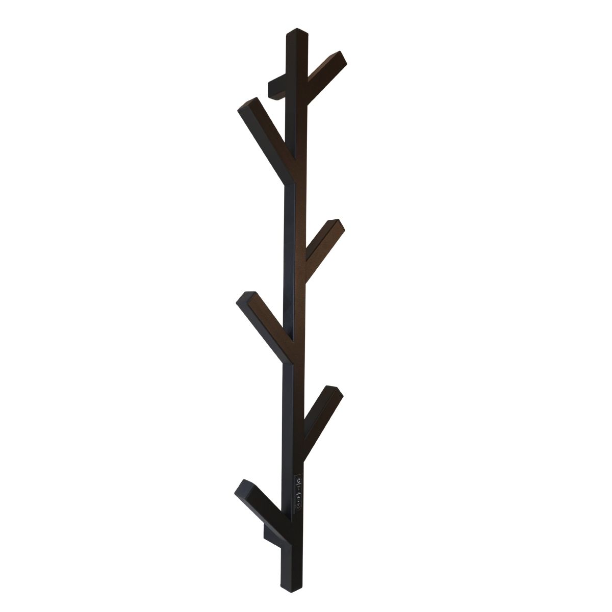 Рушникосушарка електрична Carino ALBERO з контроллером Чорний матовий 1000*270