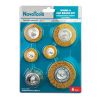 Набір щіток для дриля NovoTools, 6шт.